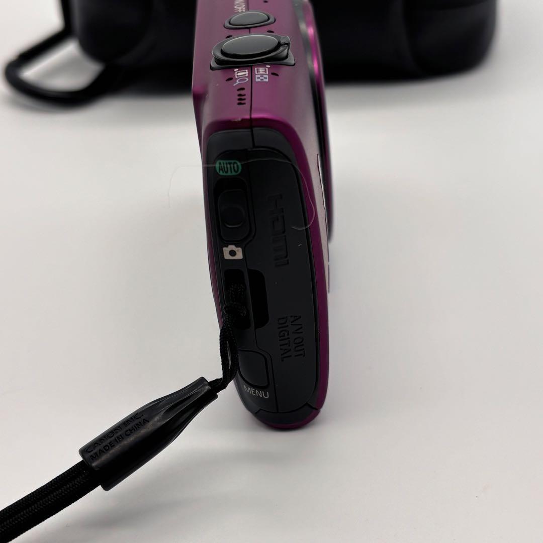 【訳あり】Canon キャノン IXY 600F コンデジ パープル