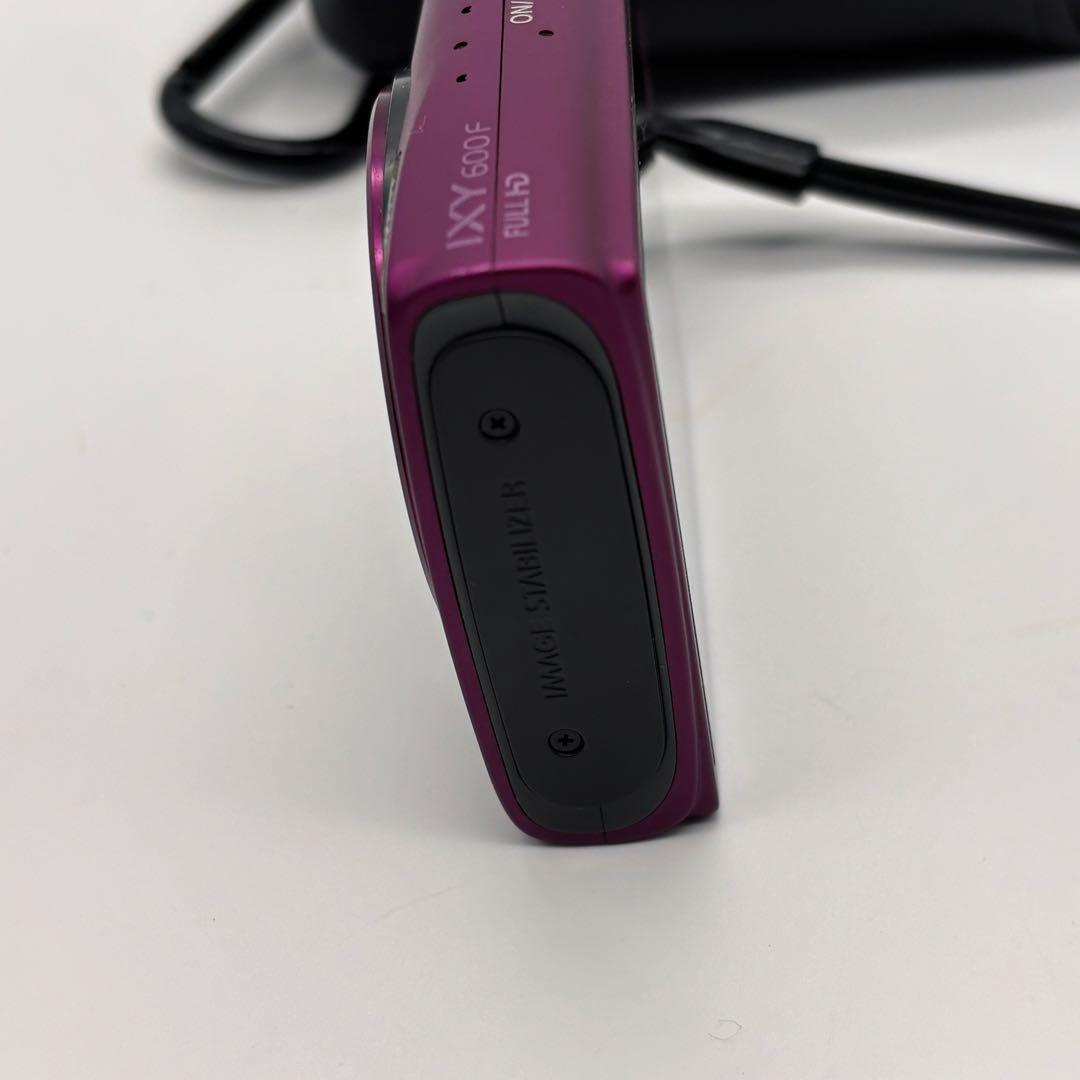 【訳あり】Canon キャノン IXY 600F コンデジ パープル