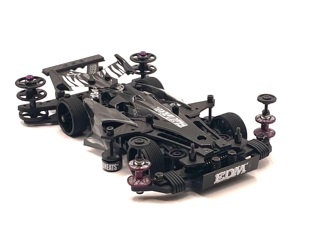 ミニ四駆　完成品　未使用　MSフレキ　アズール　オリジナルカスタム