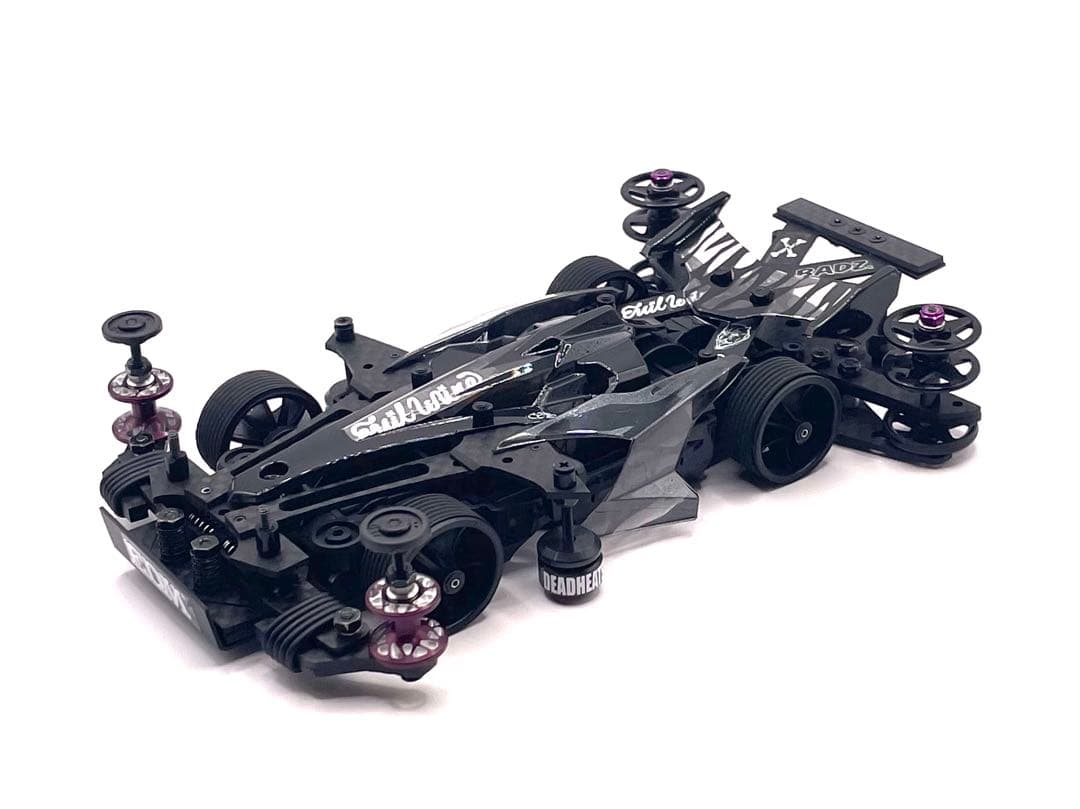 ミニ四駆　完成品　未使用　MSフレキ　アズール　オリジナルカスタム