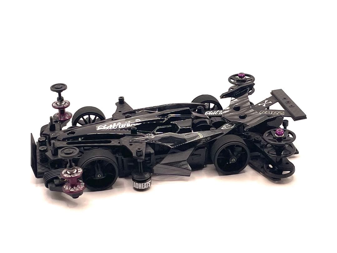 ミニ四駆　完成品　未使用　MSフレキ　アズール　オリジナルカスタム