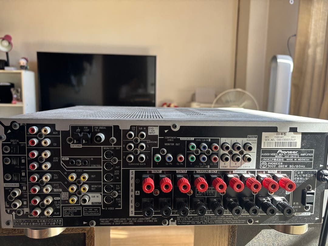 Pioneer AVアンプ VSX-D812