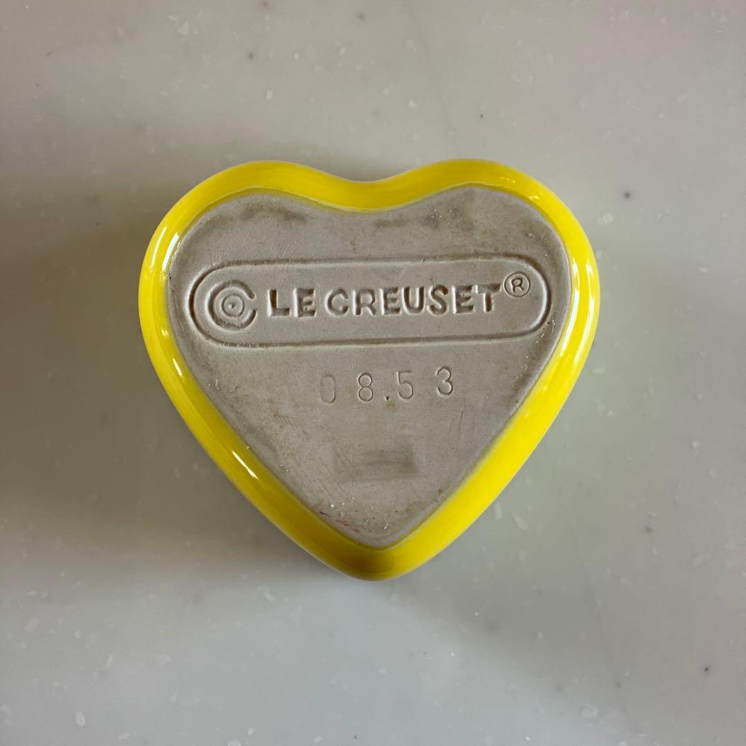 ル・クルーゼ パンプキン　かぼちゃ鍋　オレンジ　ハートのココットイエロー
