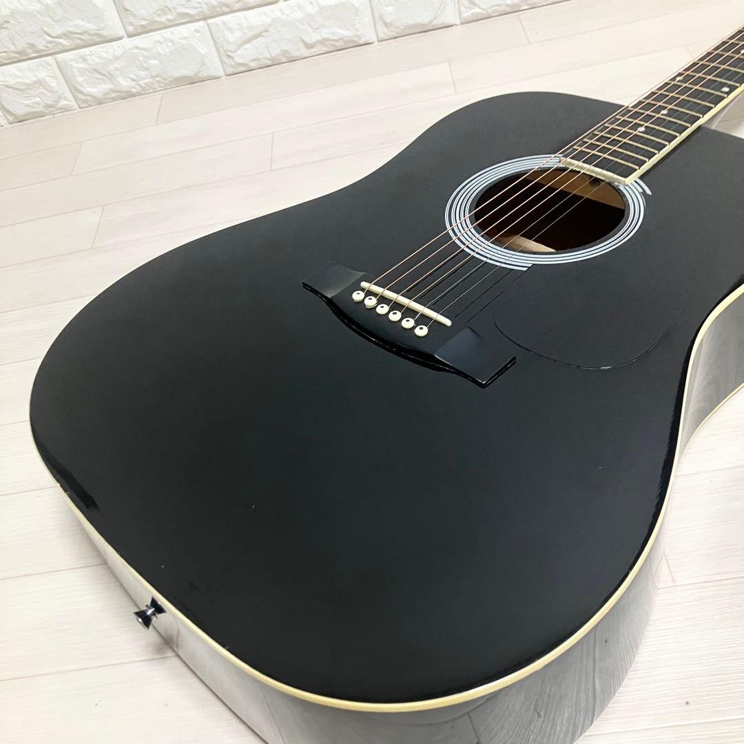 弦新品/HONEY BEE W-15BKハニービーアコースティックギターブラック