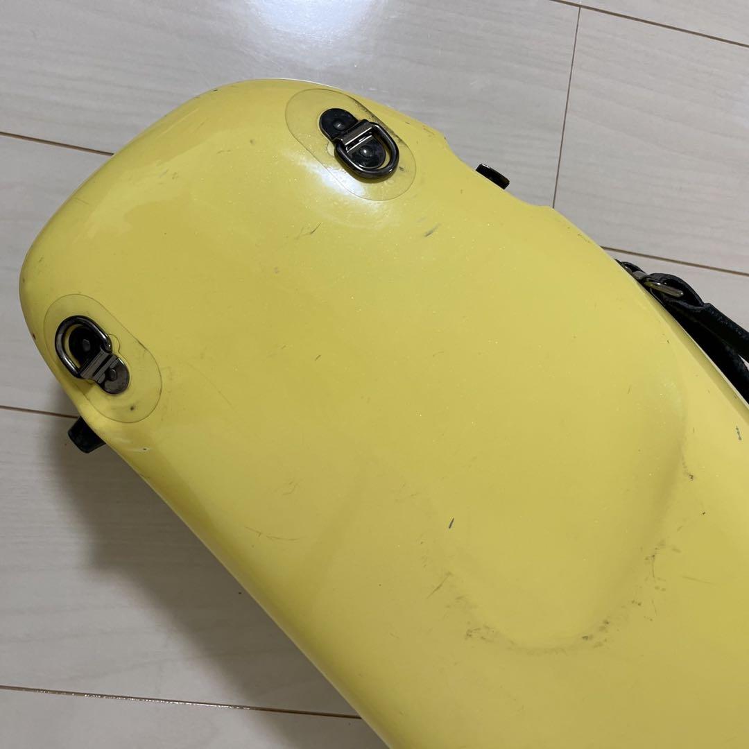 ccシャイニーケース　ハードケース　楽器　イエロー　黄色　管楽器