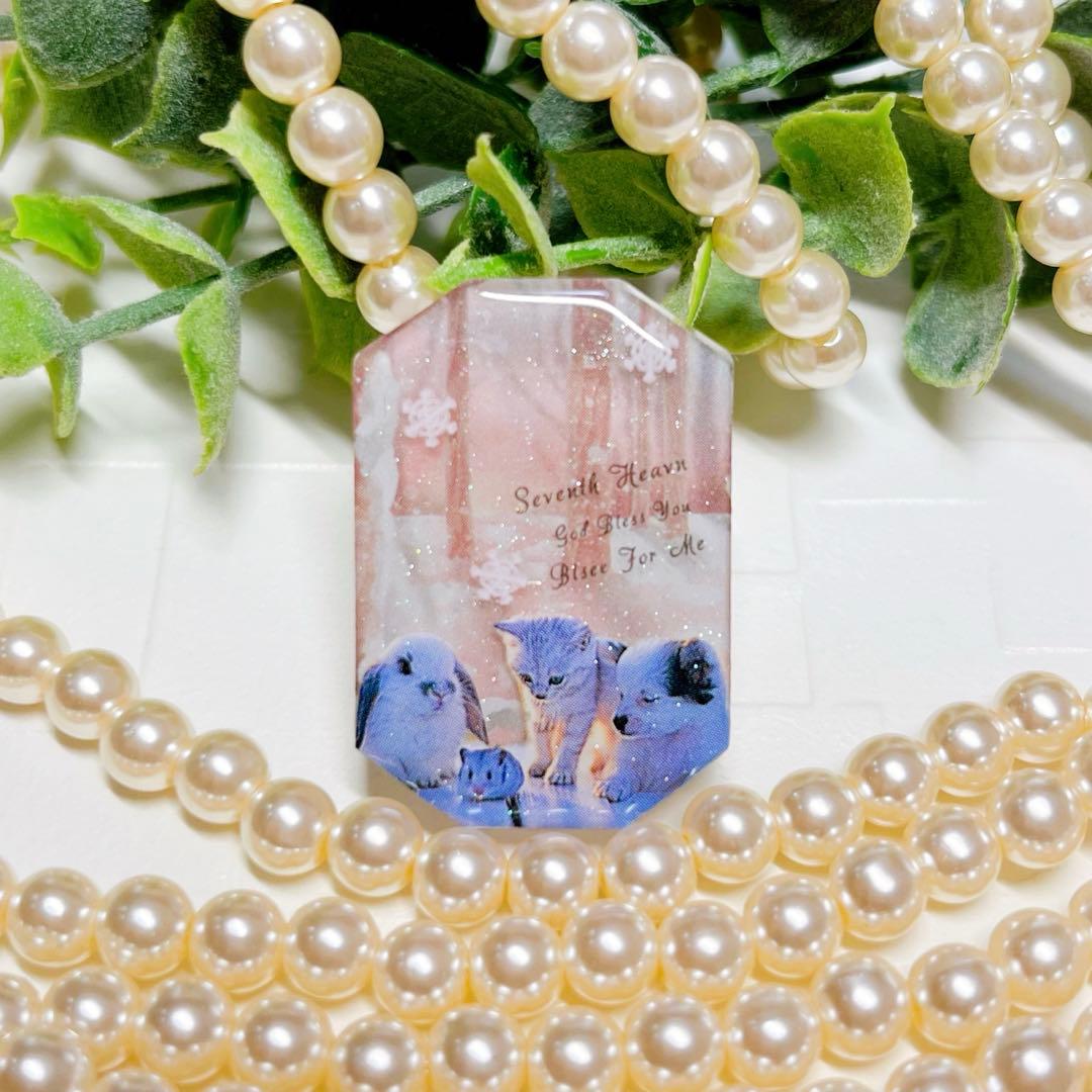 ひなた様お取置き レジンヘアゴム 冬の集い 可愛い♡モフモフたちNo.1167