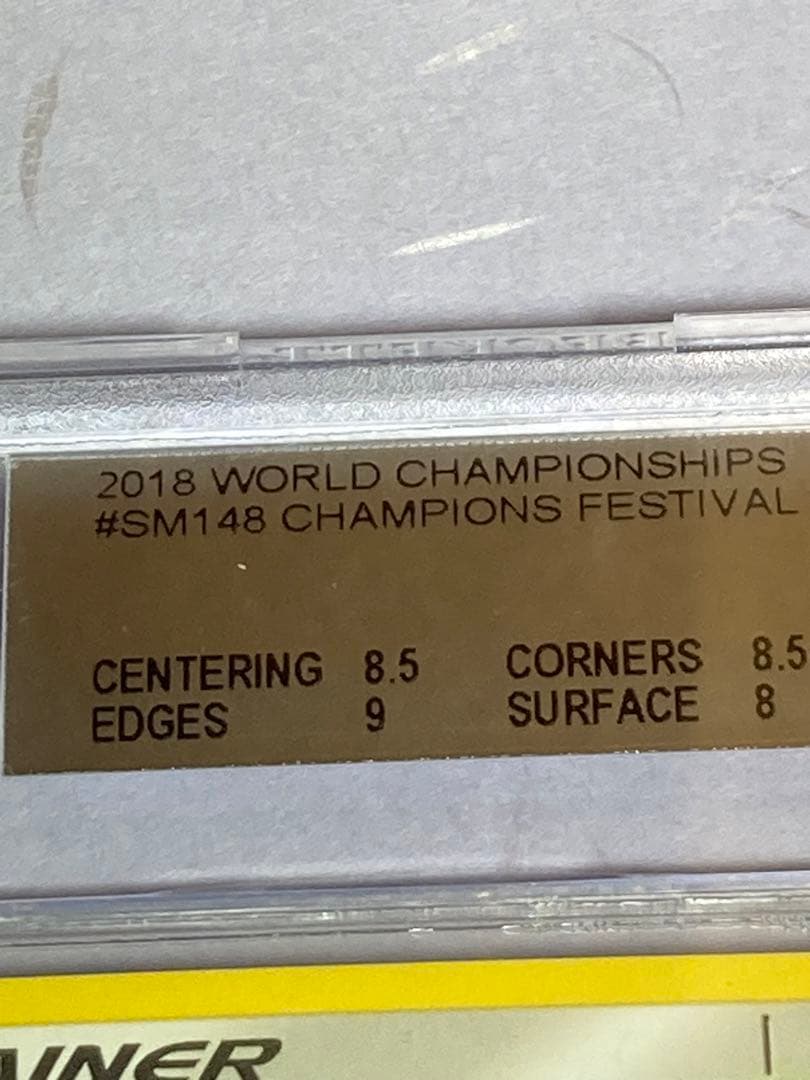 英語版チャンピオンズフェスティバル2018 BGS 8.5