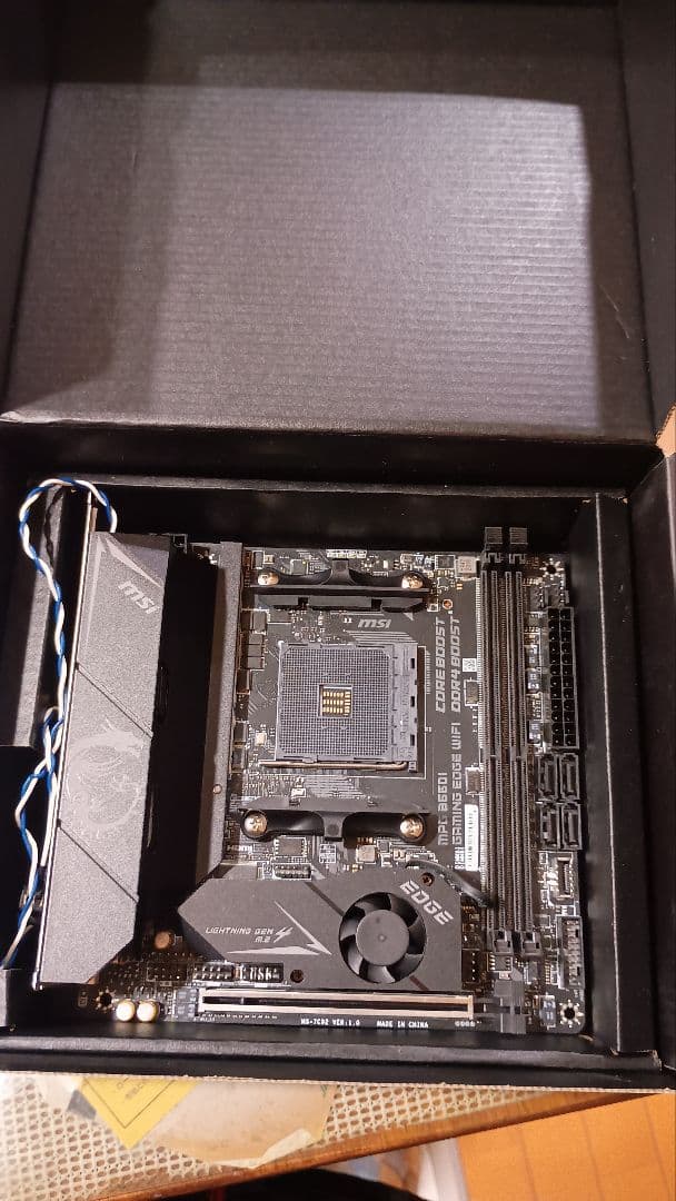 マザーボード MSI B550-I Gaming edge wifi AM4 mini-ITX