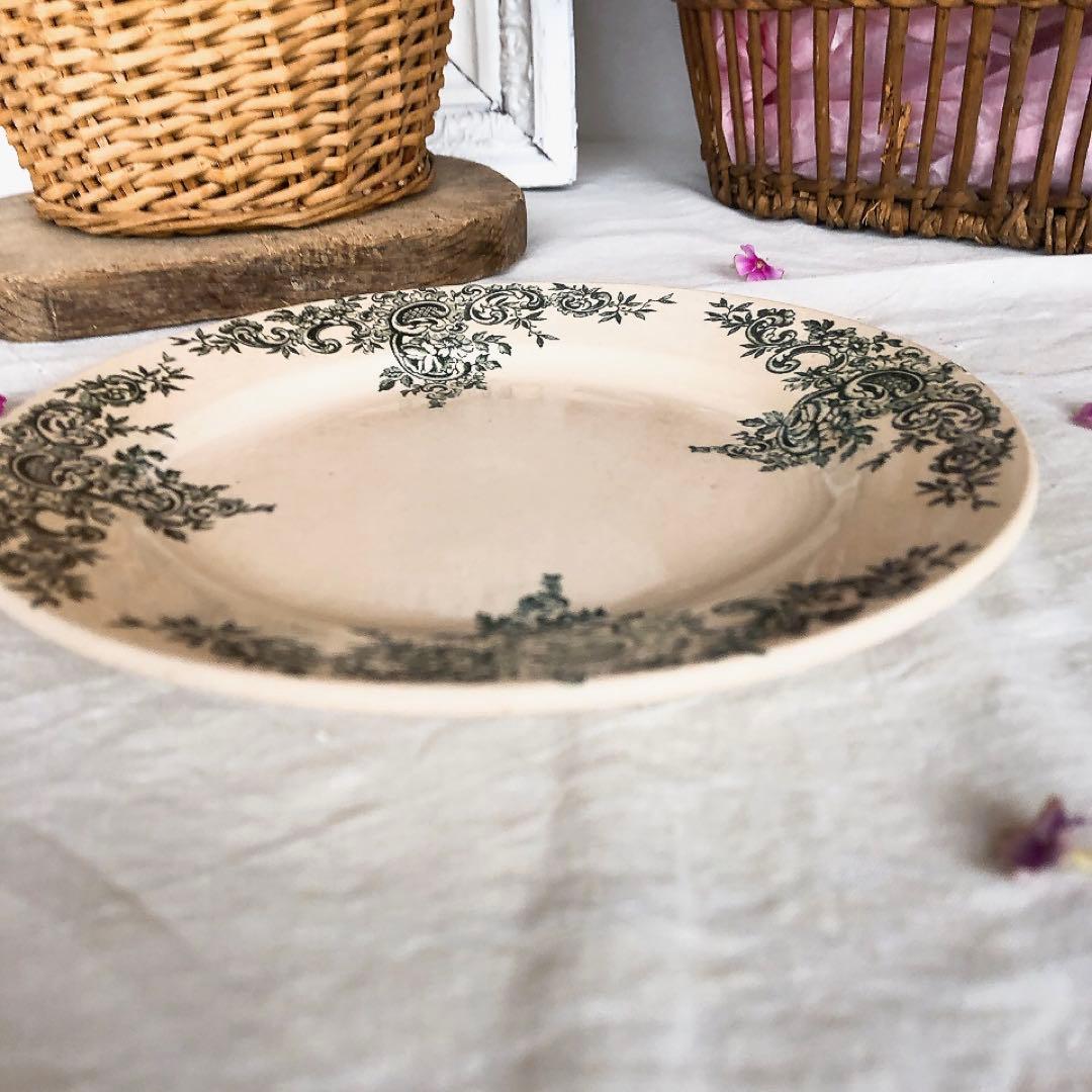 専用　ショワジールロワ ルイ15 ディナープレート A　フランスアンティーク食器