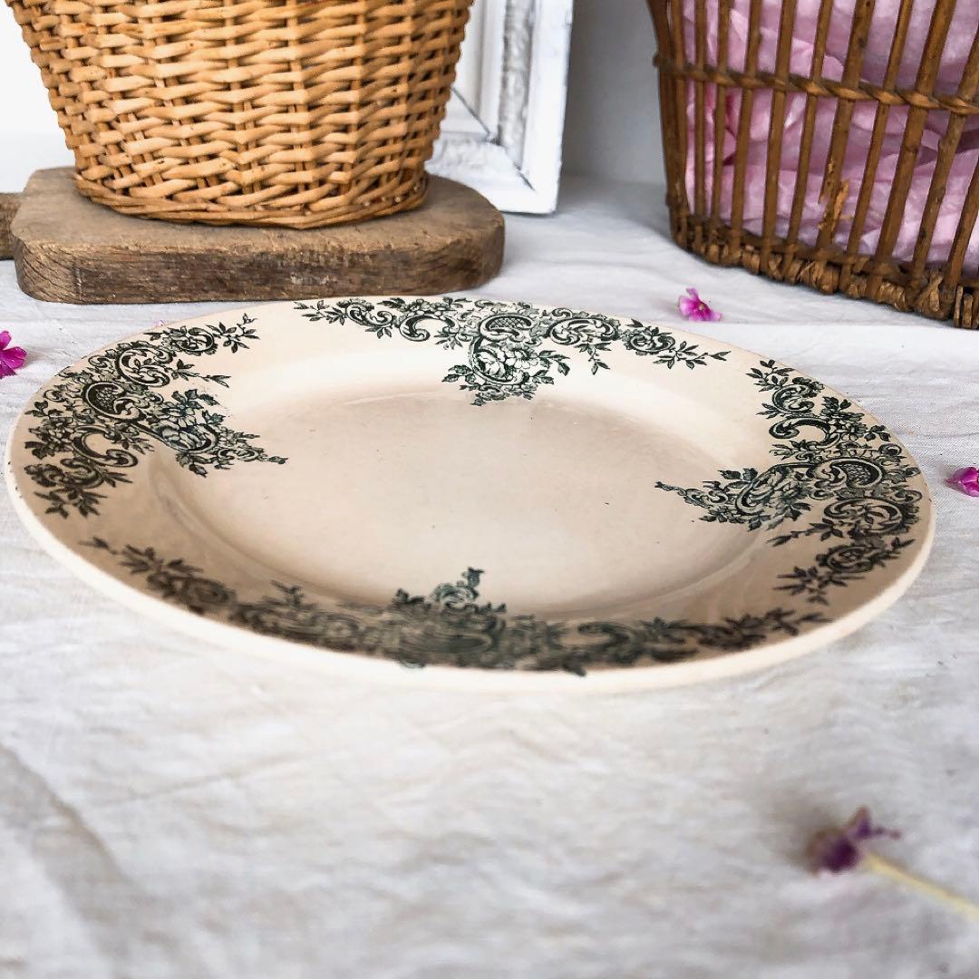 専用　ショワジールロワ ルイ15 ディナープレート A　フランスアンティーク食器