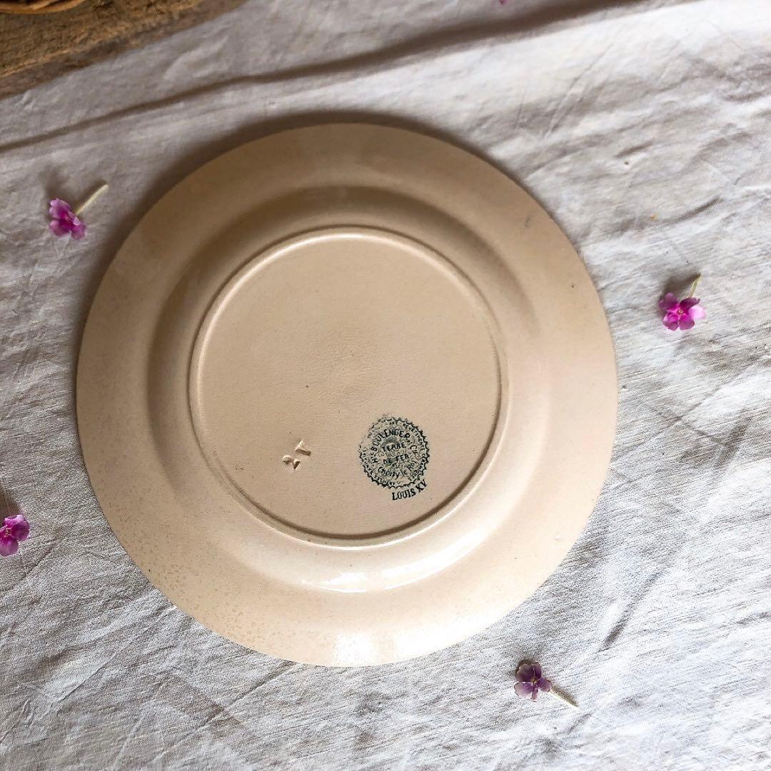 専用　ショワジールロワ ルイ15 ディナープレート A　フランスアンティーク食器