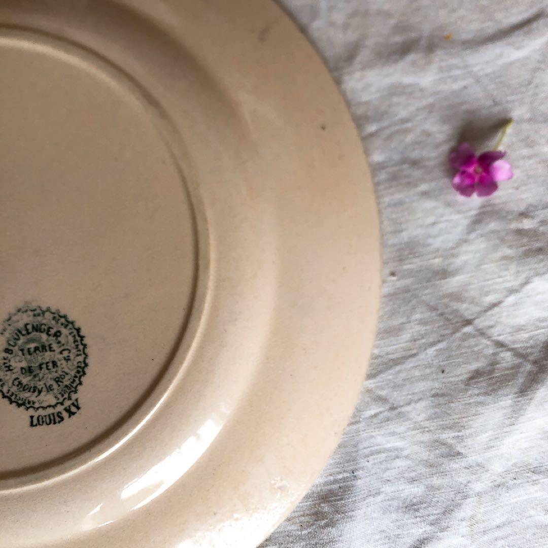 専用　ショワジールロワ ルイ15 ディナープレート A　フランスアンティーク食器