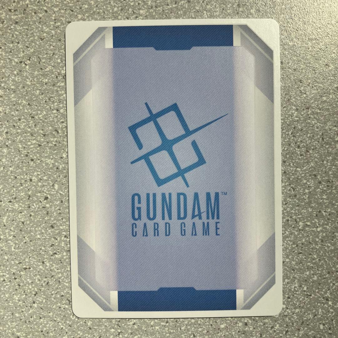 ☆ガンダムカードゲーム☆覚悟の表れ☆パラレル☆未使用☆β版☆