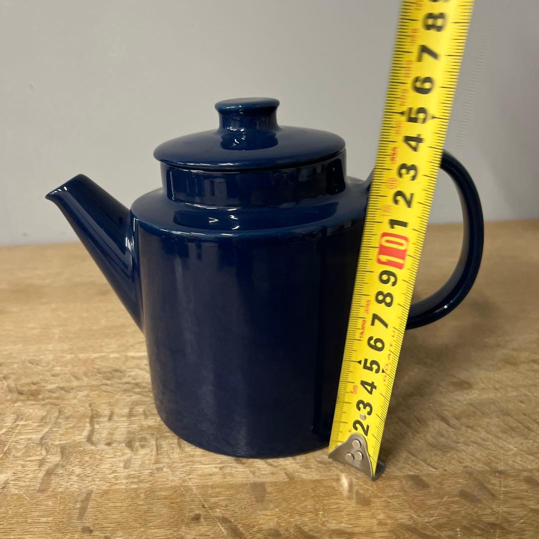 ARABIA アラビア　teemaティーマ　ネイビー　ティーポット