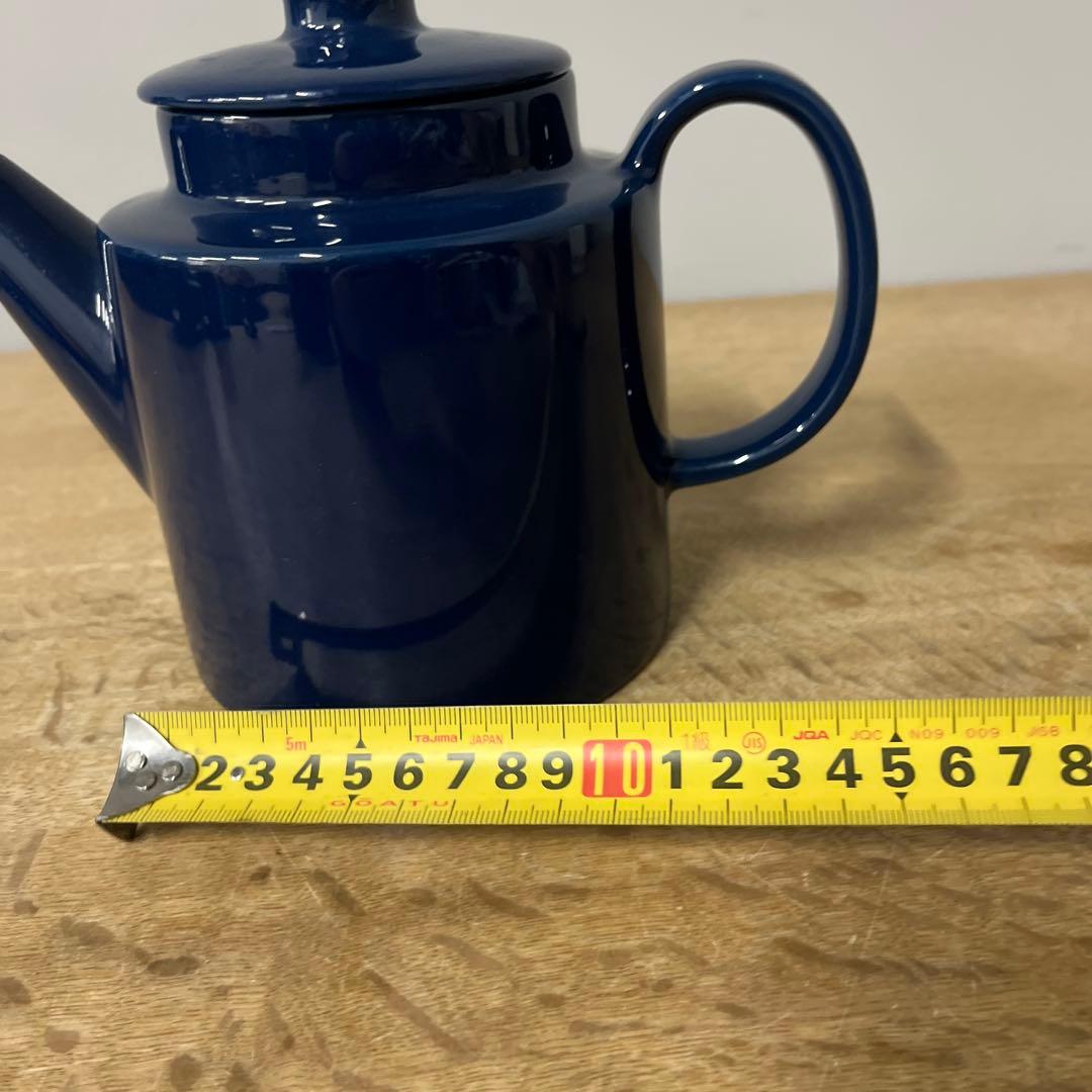 ARABIA アラビア　teemaティーマ　ネイビー　ティーポット