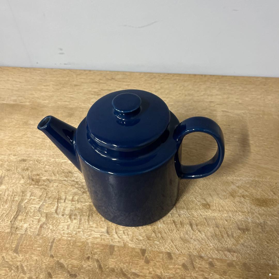 ARABIA アラビア　teemaティーマ　ネイビー　ティーポット