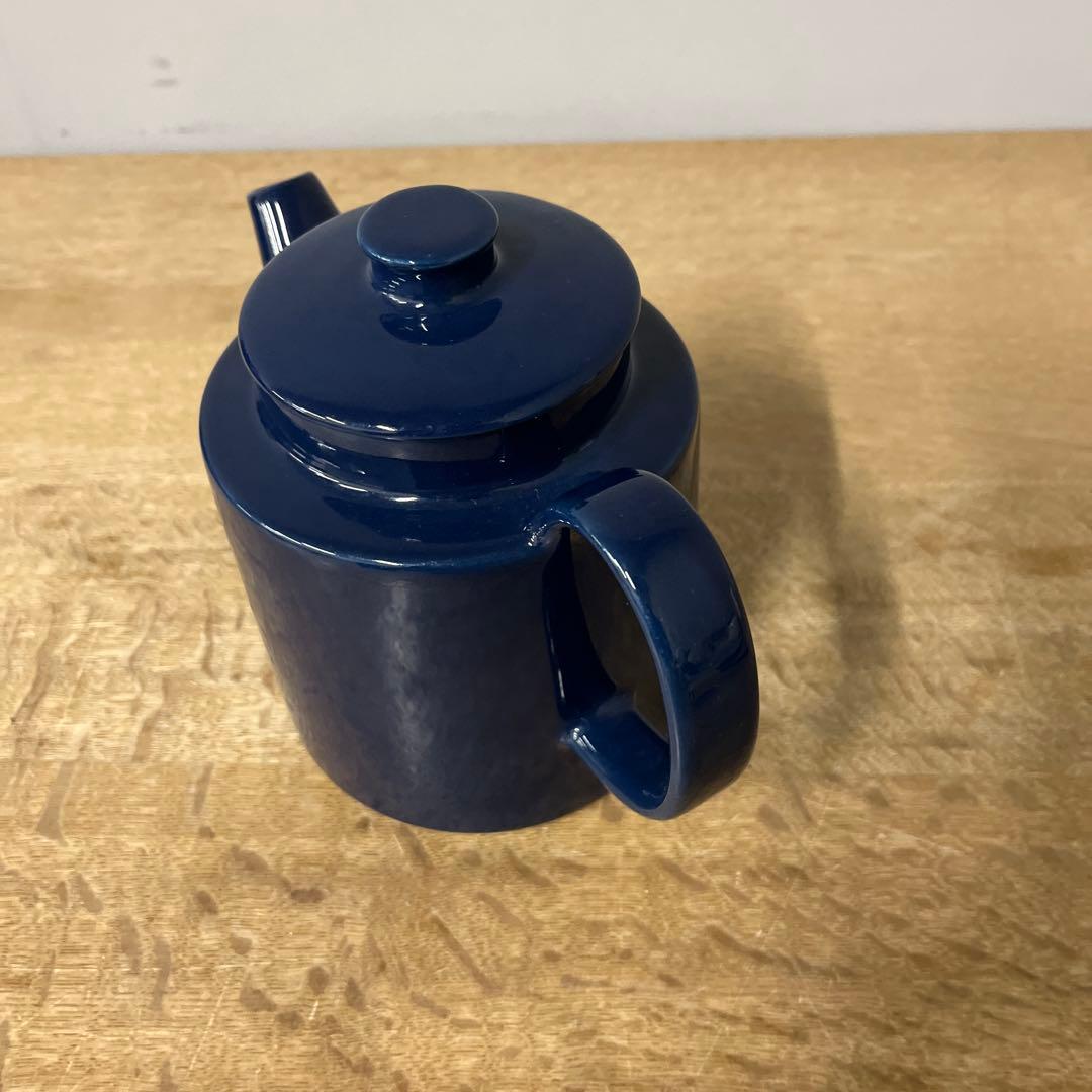 ARABIA アラビア　teemaティーマ　ネイビー　ティーポット