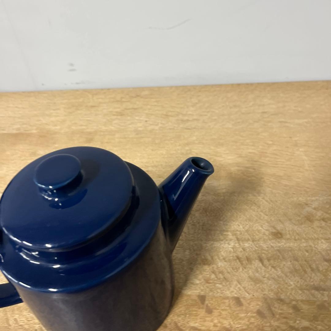 ARABIA アラビア　teemaティーマ　ネイビー　ティーポット