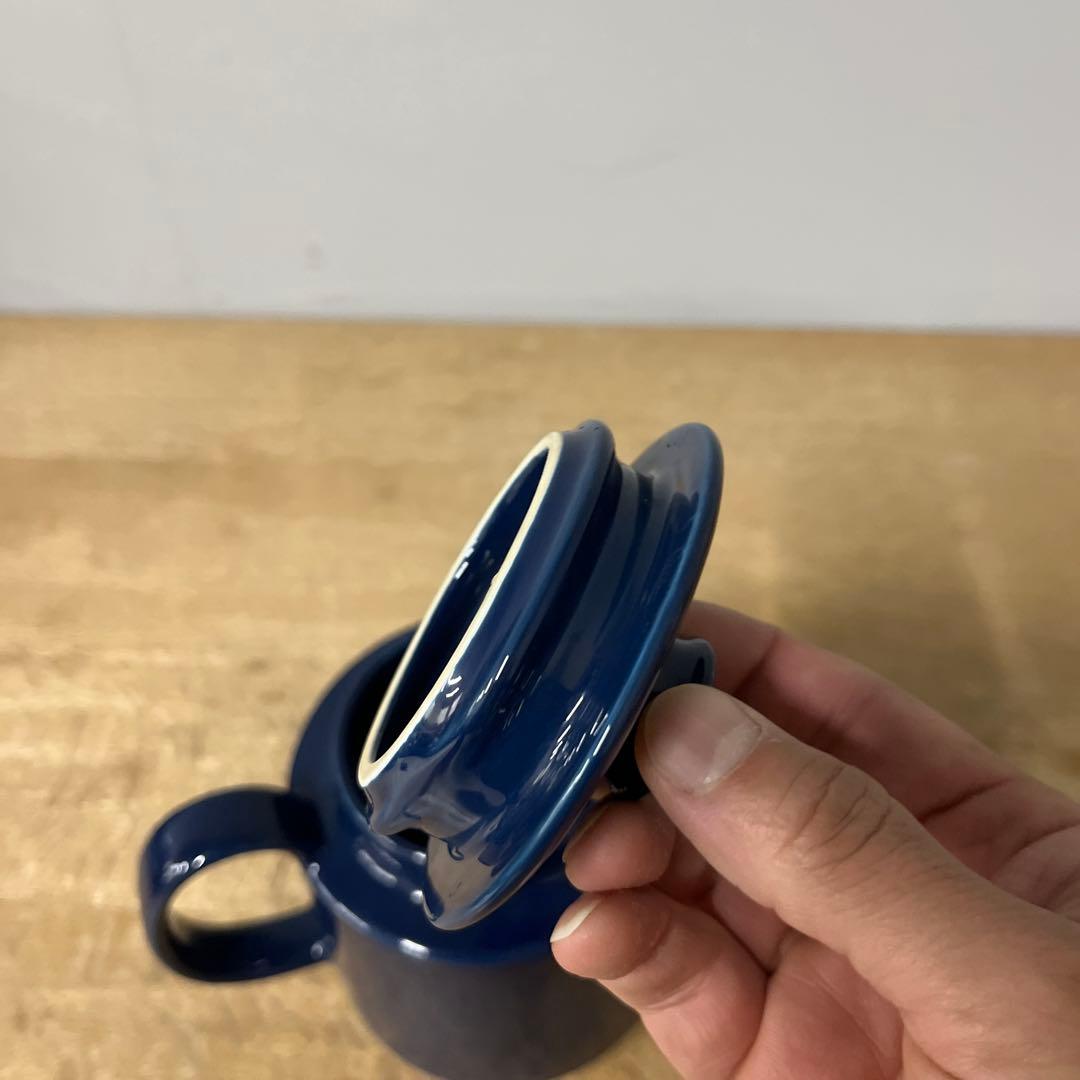 ARABIA アラビア　teemaティーマ　ネイビー　ティーポット