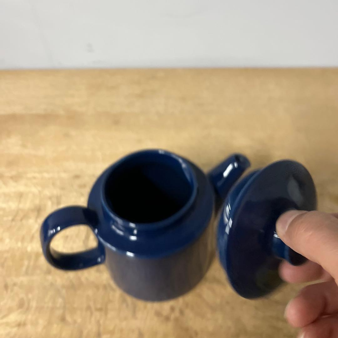 ARABIA アラビア　teemaティーマ　ネイビー　ティーポット