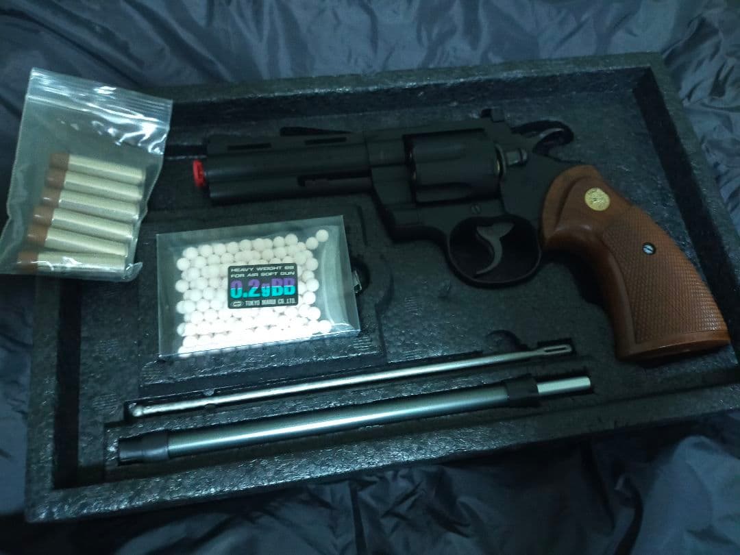 東京マルイ パイソン 4インチ 冴羽獠風カスタム （ジャンク扱い）