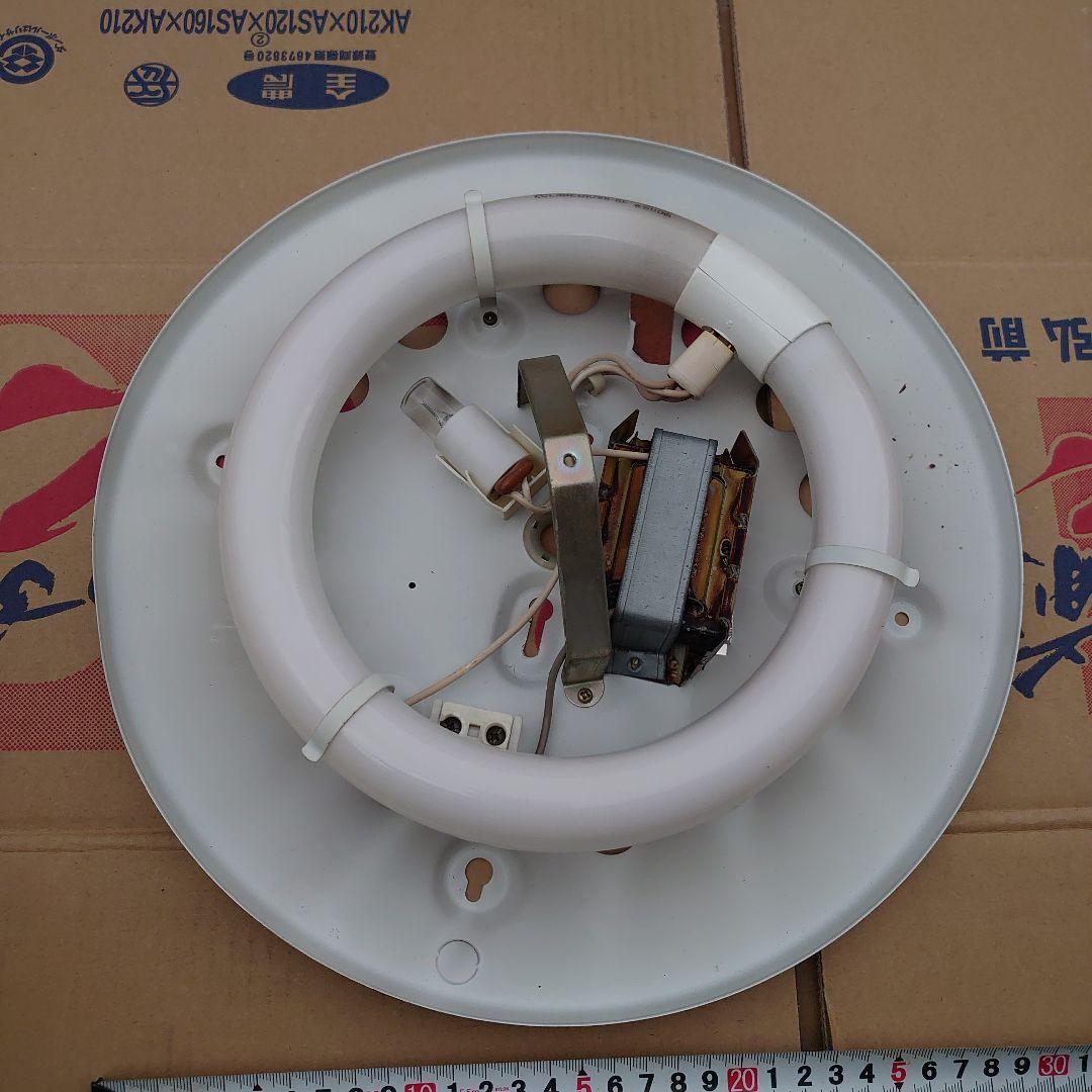 昭和レトロ national 円形シーリングライト 直径約30cm