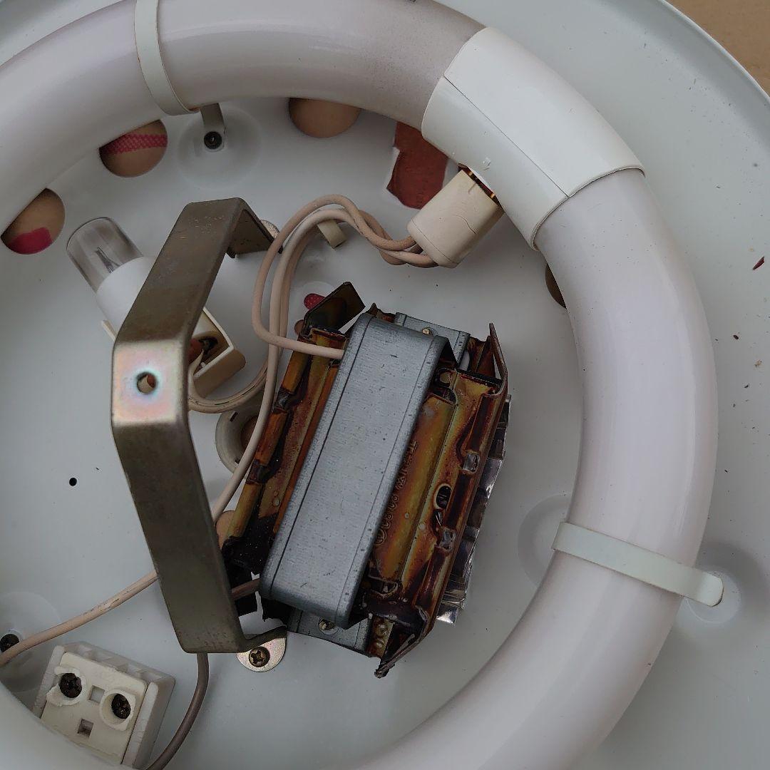 昭和レトロ national 円形シーリングライト 直径約30cm