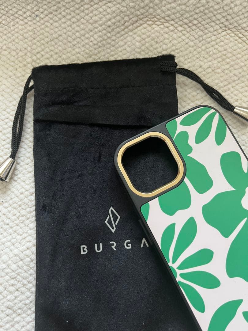 BURGA iPhoneケース フラワーパターン ELITE