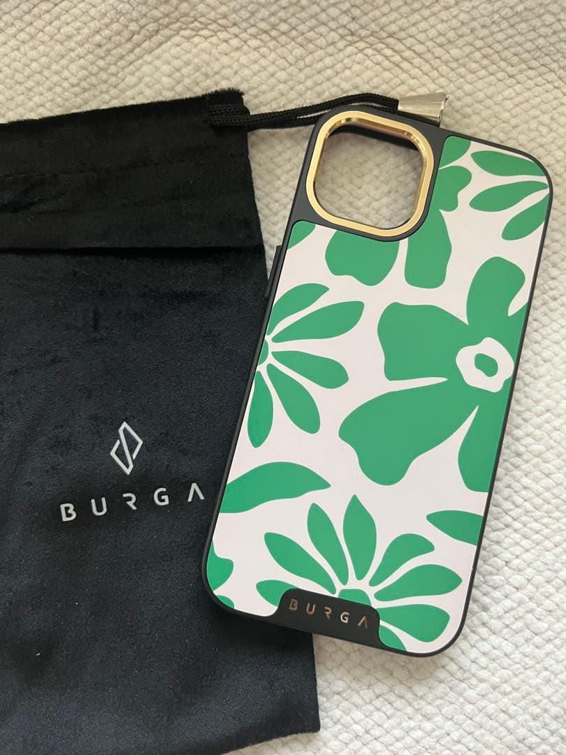 BURGA iPhoneケース フラワーパターン ELITE