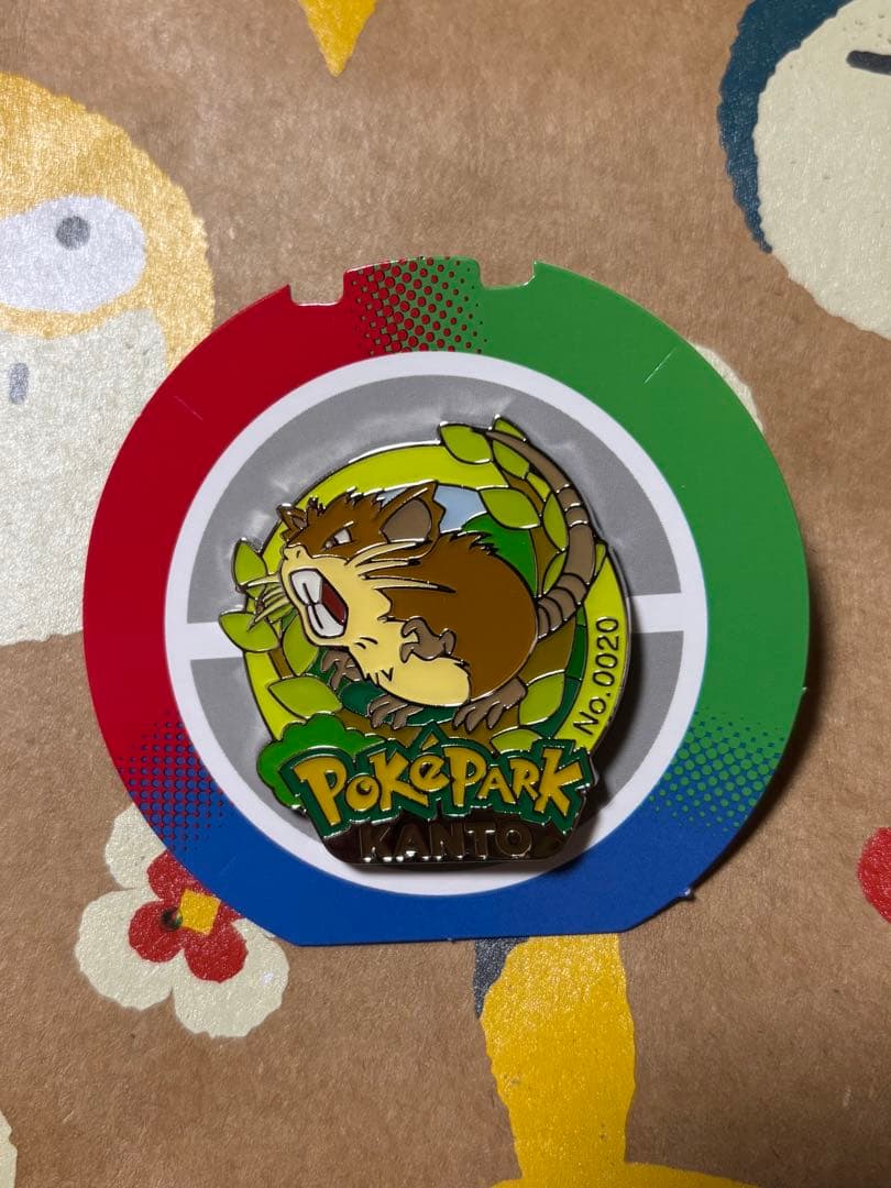 ポケパークカントー　ピンバッジ　5つ　まとめ売り　ニドラン