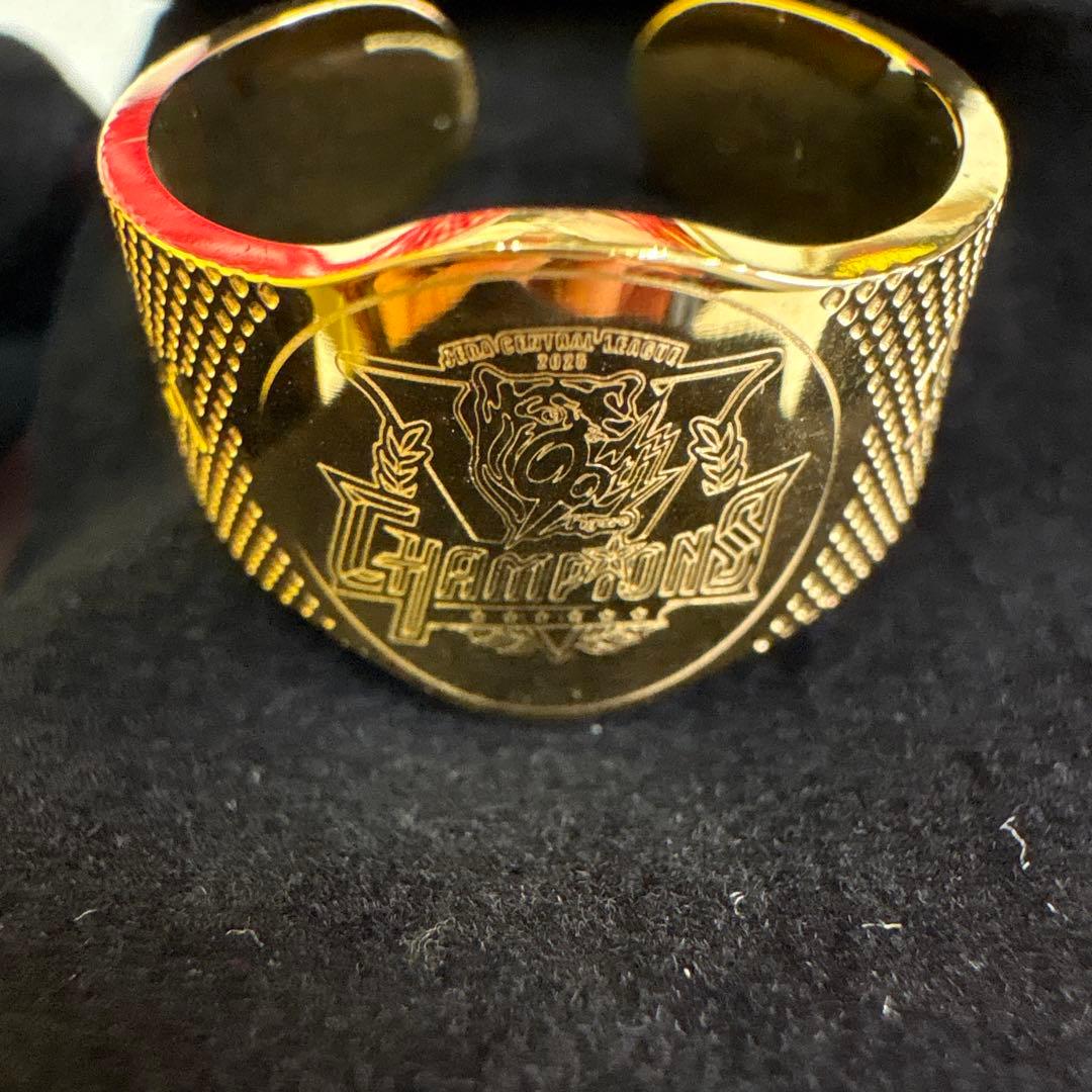 #2個セット.阪神タイガース2025年NPBセントラルリーグ、チャンピオンリング