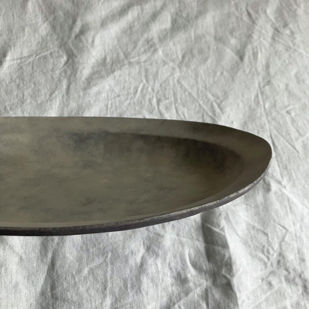 新品 吉田次朗　オーバル 皿