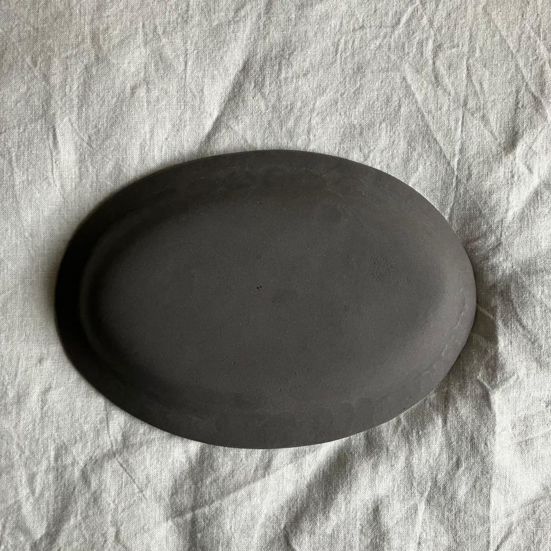 新品 吉田次朗　オーバル 皿