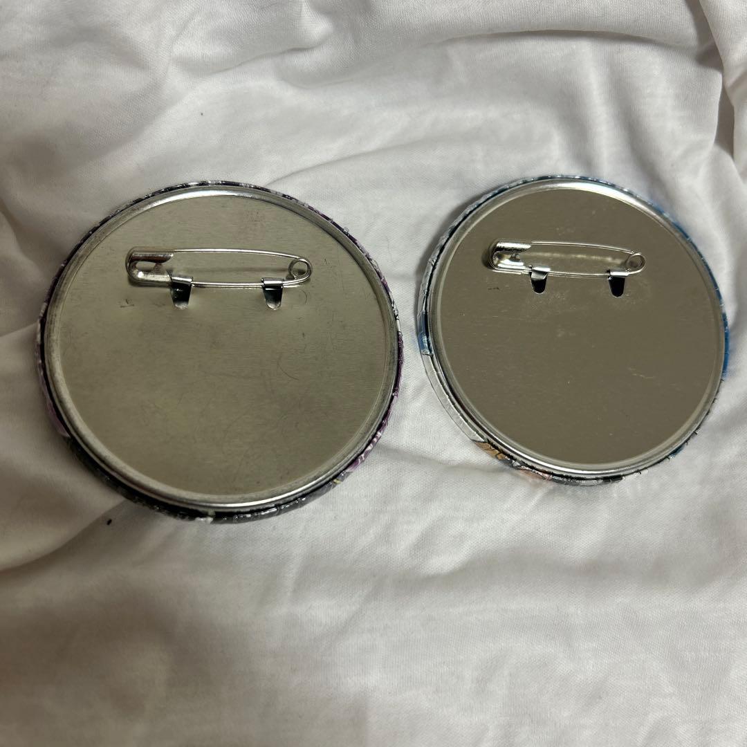 大銀魂展　缶バッジ　銀時　高杉　白夜叉　総督　4個セット