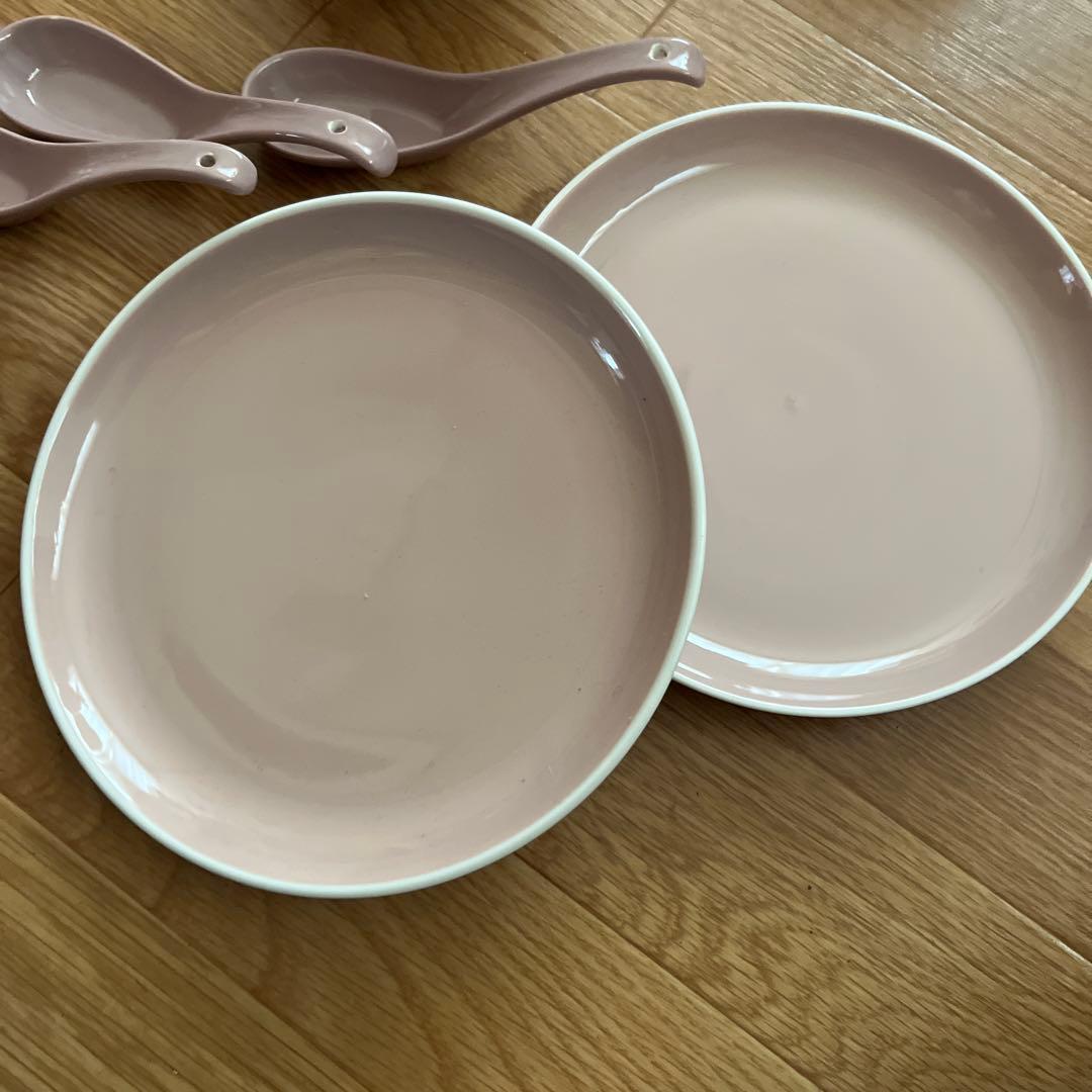 Franco franc くすみピンク 食器22点セット