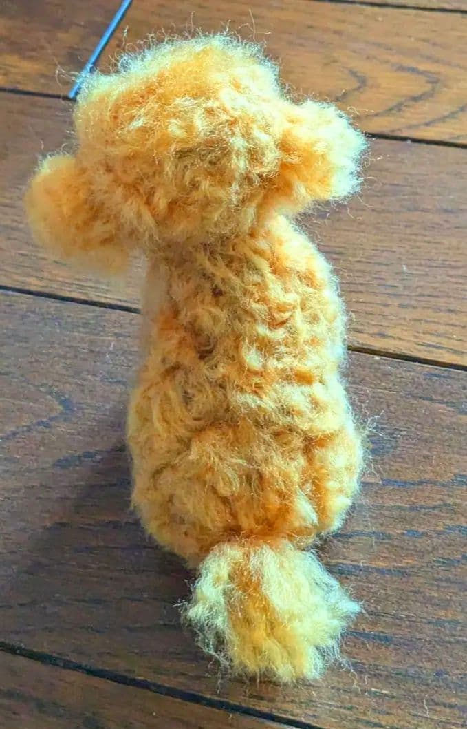 プードル　トイプードル　ぬいぐるみ　ハンドメイド　羊毛フェルト