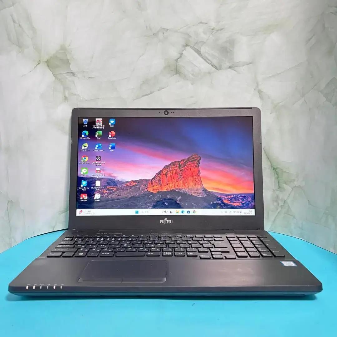 6世代i3★大人気ノートPC★バッテリー良好◎オフィス付！爆速SSD メモリ8G