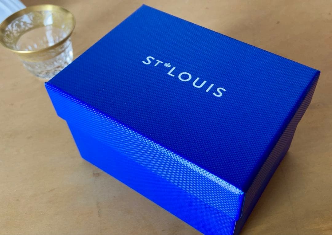 Saint Louis サンルイ　金彩ミニグラス　希少品