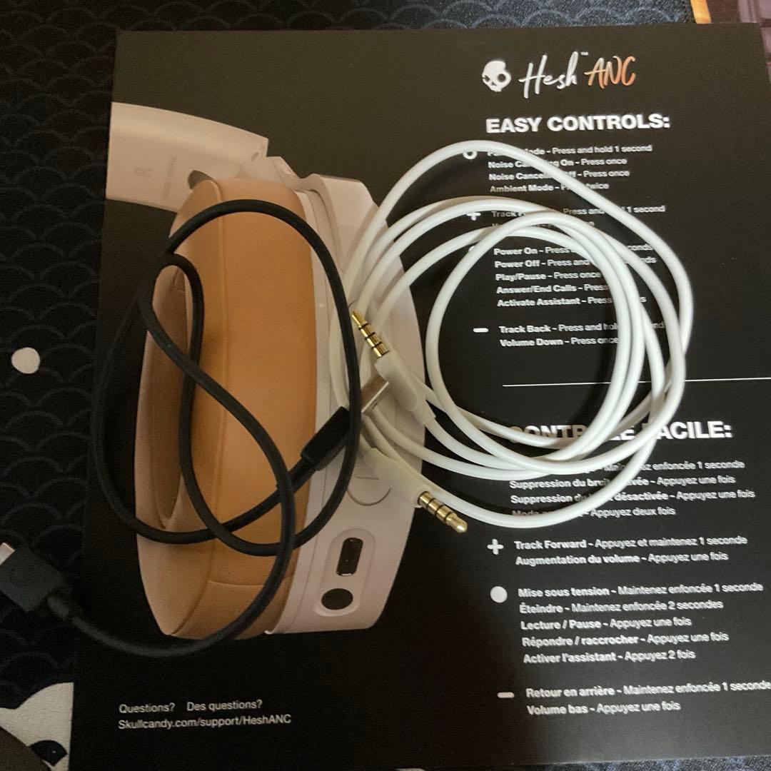 Skullcandy HESH ANC MOD WHITE (値下げ不可）
