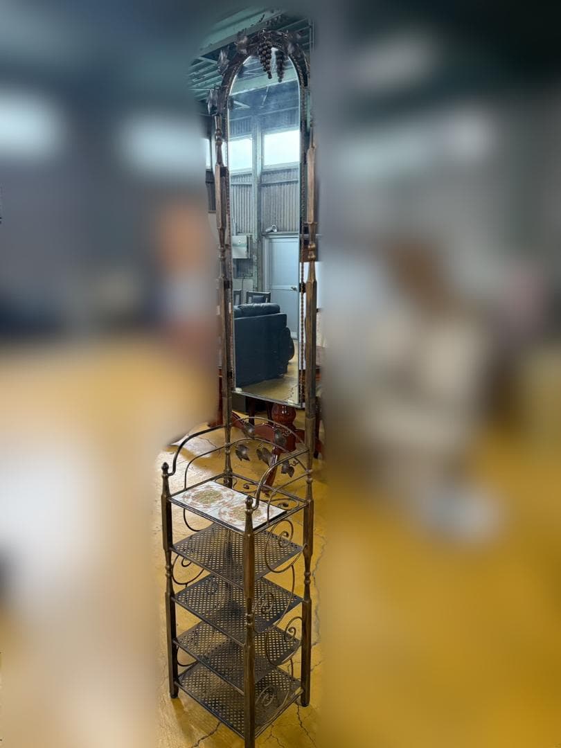 西洋風 ドレッサー 鏡台 化粧台 レトロ アンティーク