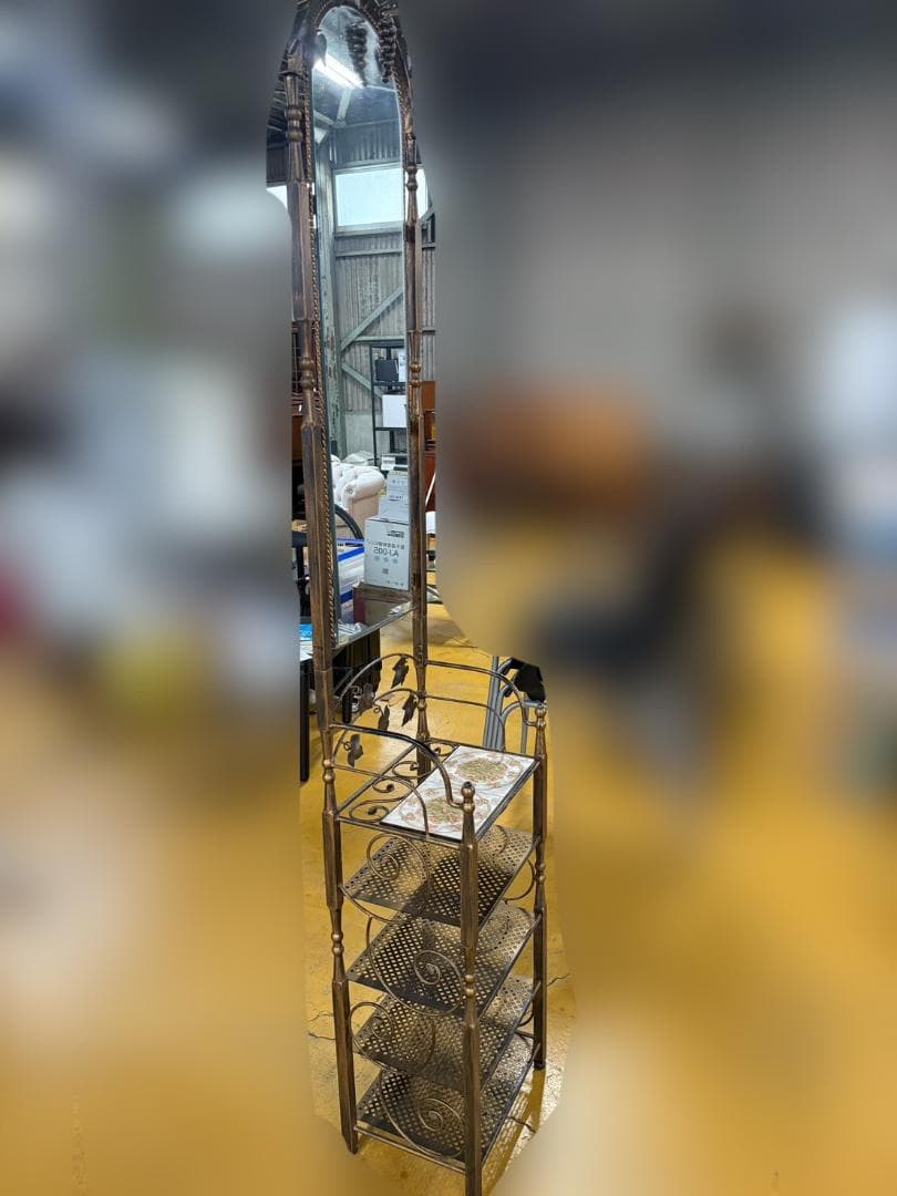 西洋風 ドレッサー 鏡台 化粧台 レトロ アンティーク