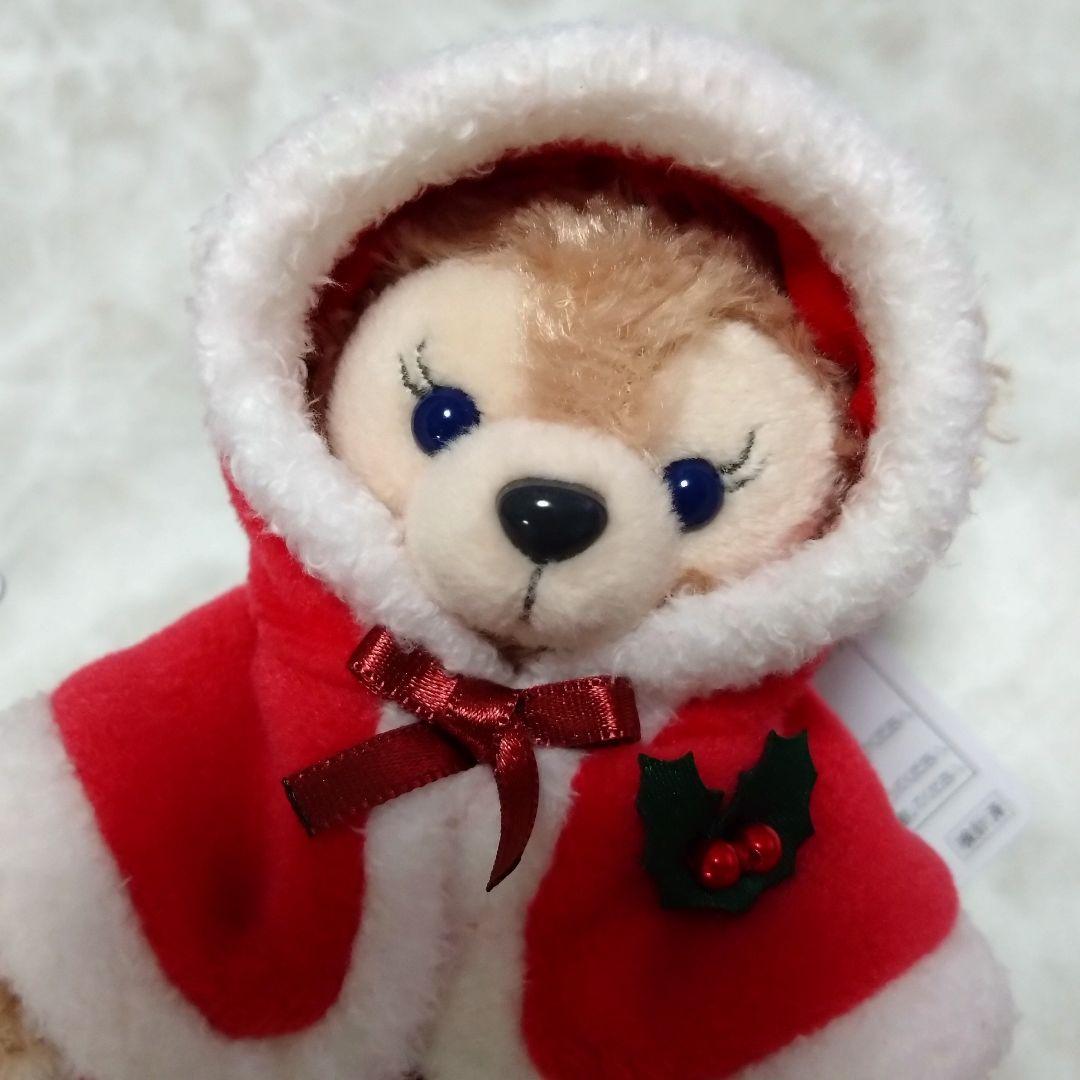 ディズニー　シェリーメイ　ぬいぐるみバッジ　ぬいぐるみチャーム　クリスマス