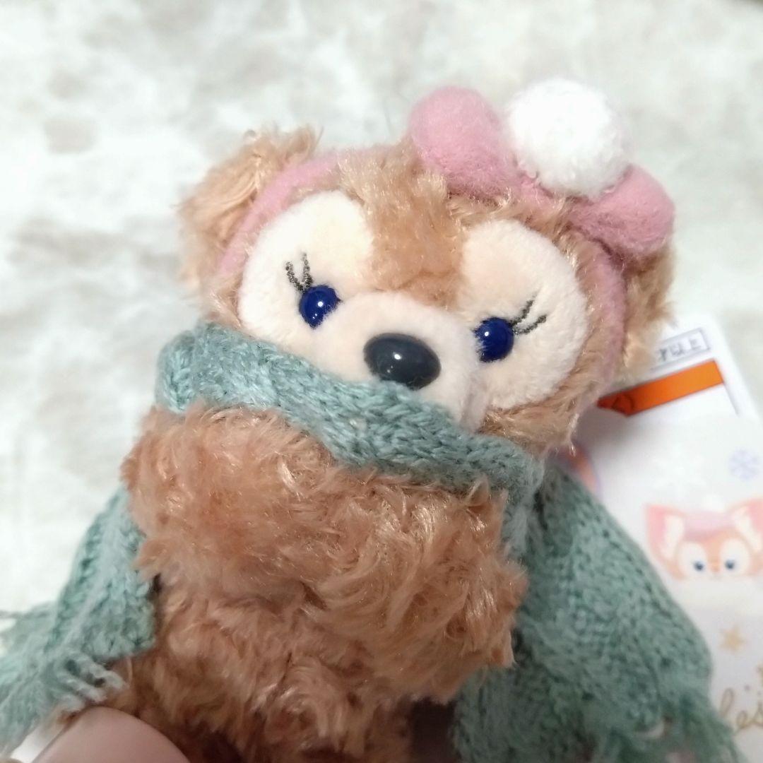 ディズニー　シェリーメイ　ぬいぐるみバッジ　ぬいぐるみチャーム　クリスマス