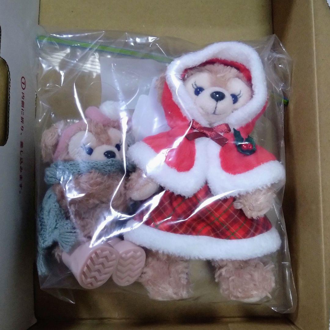 ディズニー　シェリーメイ　ぬいぐるみバッジ　ぬいぐるみチャーム　クリスマス