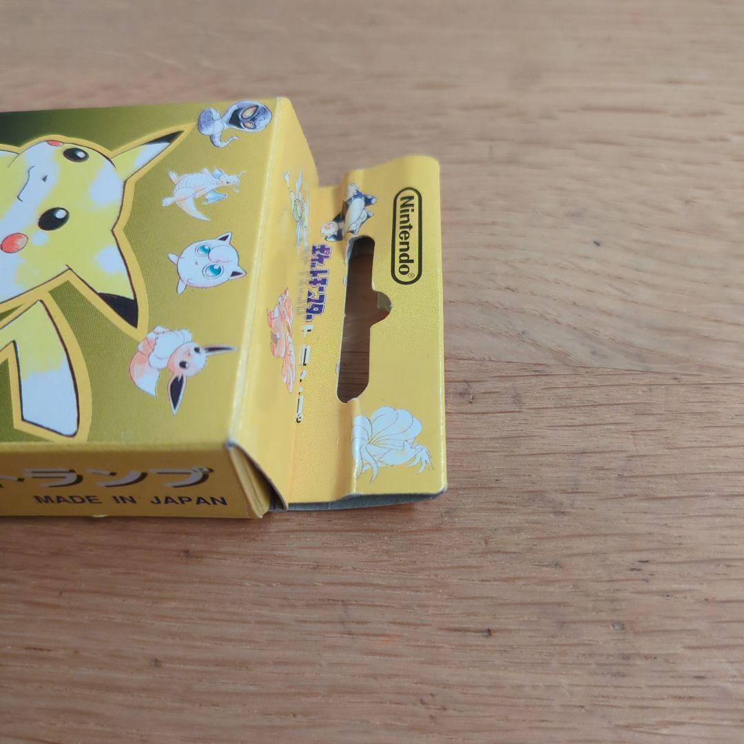 初代ポケットモンスタートランプ　ピカチュウバージョン　ポケモン名簿あり