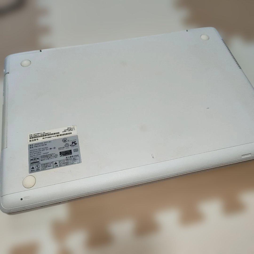 LIFEBOOK AH77/B1 15.6 core i7 セキュリティ延長済