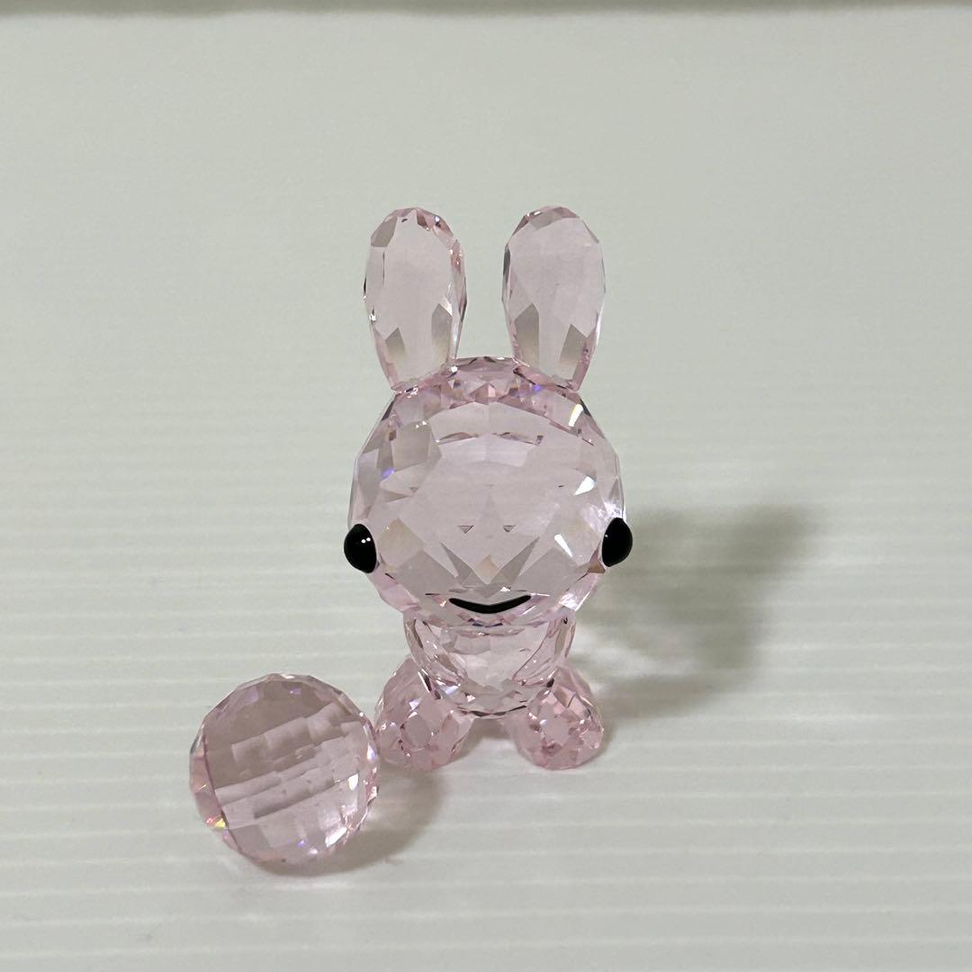 SWAROVSKI スワロフスキー 干支 十二支 卯（うさぎ）ピンク クリスタル