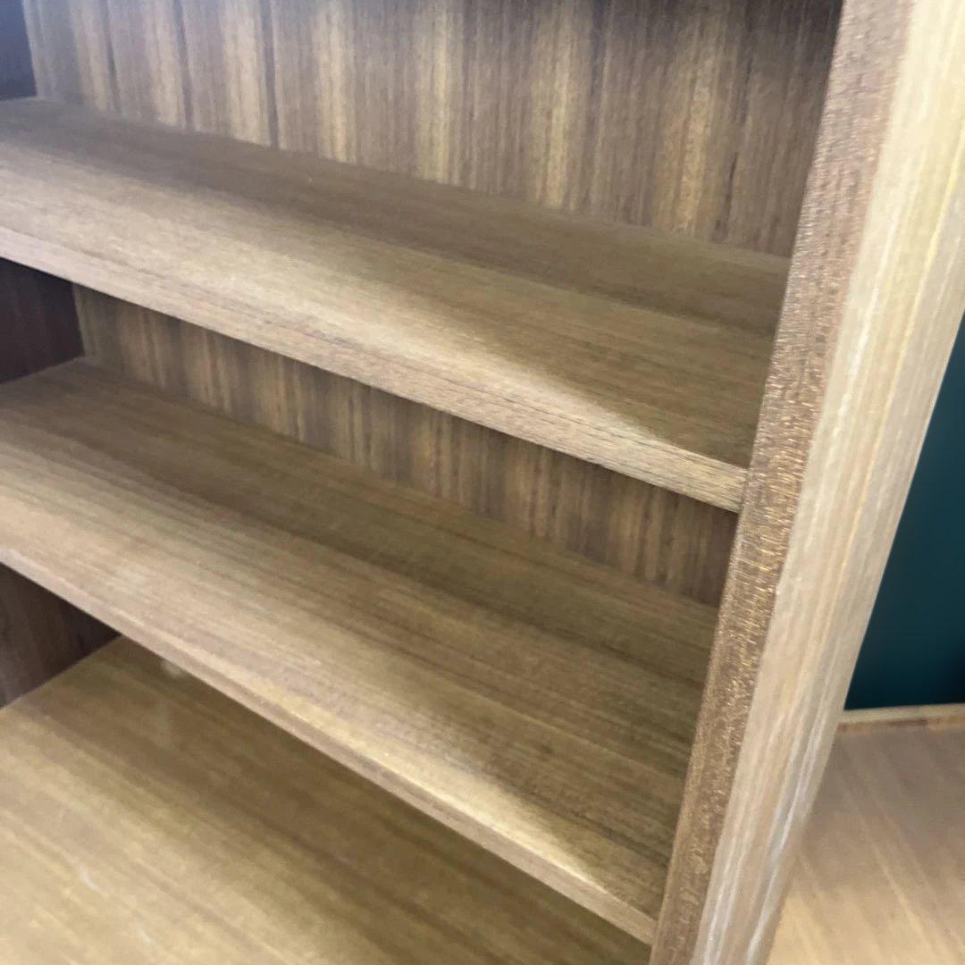 【北欧風】シェルフ◆チーク材◇美品◆