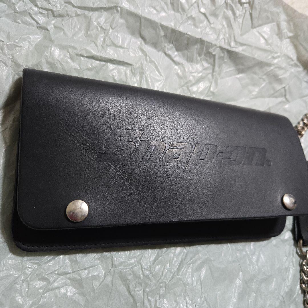 Snap-on　スナップオン　長財布　革製