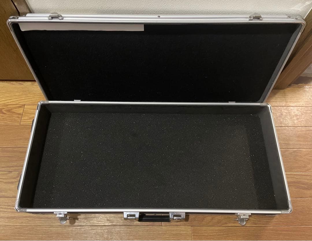 【大型】ギター ベース用エフェクターケース エフェクターボード ネイビー